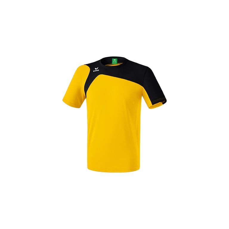 Erima Sport-Tshirt Club 1900 2.0 (100% Polyester) gelb/schwarz Herren